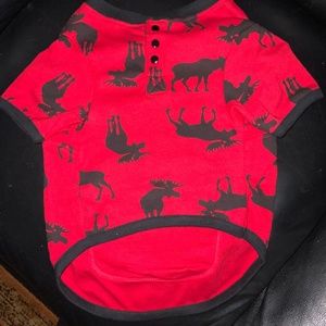 NWOT Dog Coat Jacket Sz M Moose Print